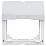 Промежуточное кольцо с крышкой IP44 для механизмов System M в Aquadesign Merten полярно-белый