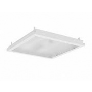 Светодиодный светильник "ВАРТОН" для потолка Cesal 600*600*62 36 ВТ 4000К IP54 с рассеивателем опал