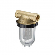 Фильтр топливный Oventrop Oilpur E - 1/2" (ВР/ВР, с пластиковым патроном Siku 50-75 μm)