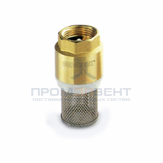Клапан донный Pedrollo VF 0.75 - 3/4" (с сеточкой, латунь)
