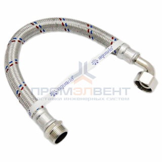 Подводка гибкая с уголком Aquario - 600 мм