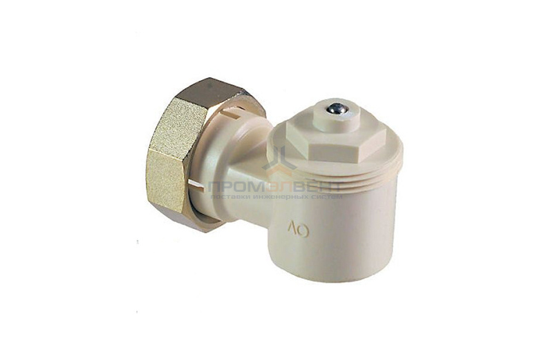 Адаптер угловой Oventrop - M30x1,5 / M30x1,5 (антрацит)