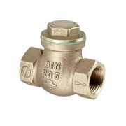 Клапан обратный Oventrop - 1/2" (ВР/ВР, PN16, Tmax 80°C, металлическое уплотнение)