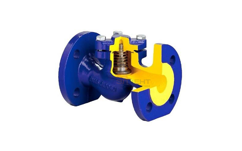 Клапан обратный подьемный Zetkama 287F - Ду15 (ф/ф, PN40, Tmax 300°C, исполнение №31)