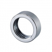 Кольцо декоративное для накидных гаек термостатов Oventrop - цвет матовая сталь (комплект, 5 шт.)