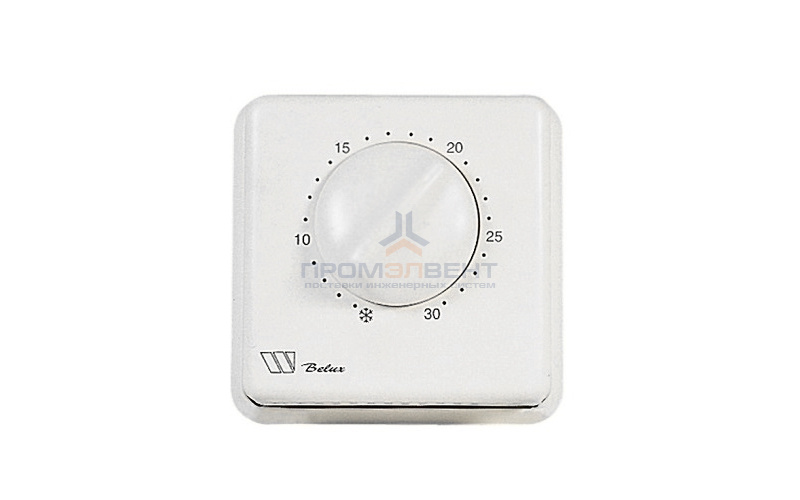 Термостат комнатный WATTS BELUX TI-N (электромеханический, регулировка 5-30°C, 230В)