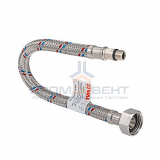 Подводка под смеситель гибкая VALTEC (Смеситель/Гайка) - M10(18мм) x 1/2", длина 1000 мм