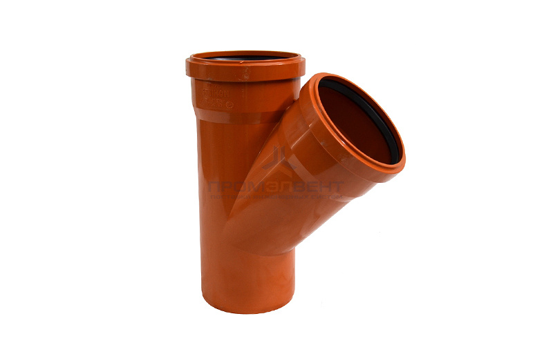 Тройник SINIKON НПВХ 250/200x45