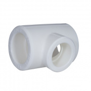 Тройник переходной KALDE - 75 x 32 x 75 (для полипропиленовых труб под пайку, цвет белый)