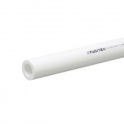 Труба полипропиленовая Fusitek SDR11 - 75x6.8 (PN10, Tmax 35°C, цвет белый, штанга 4м.)