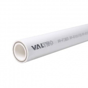 Труба полипропиленовая армированная стекловолокном VALTEC PP-FIBER - 63x10.5 (PN25, штанга 4 м.)