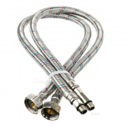 Комплект подводок под смеситель Mateu (Штуцер/Гайка) - М10-1-35/M10-18 x 1/2" (длина 500 мм, 2шт)