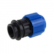 Переход на внутреннюю резьбу Политэк - 40 x 1" (винтовой, для труб ПНД)