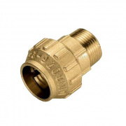 Переход на наружную резьбу Tiemme COBRARING 3460CR - 40 x 1" (винтовой, для полиэтиленовых труб)