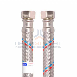 Подводка для воды гибкая Industrias Mateu GIGANTE (Гайка/Гайка) - 3/4" (длина 800 мм)