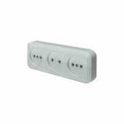 Розетка RA 16-363-Б (пластик)