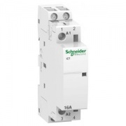 Модульный контактор iCT Acti 9 Schneider Electric 2 полюс 16A 2НО 230/240В АС 50ГЦ 1 модуль