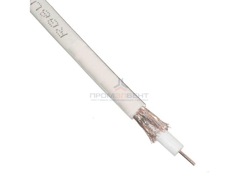 Кабель коаксиальный ProConnect RG-6U, Al 75 Ом  [бухта 100м]
