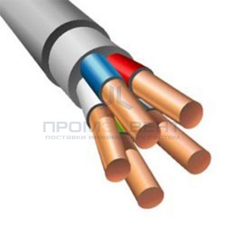 Кабель силовой NYMнг(А)-LS 5х4,0 0,66кВ ГОСТ IEC 60227-4-2011 (Севкабель)