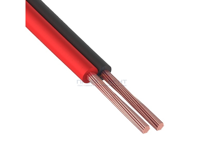 Кабель акустический 2х0,5 PROconnect красно-черный