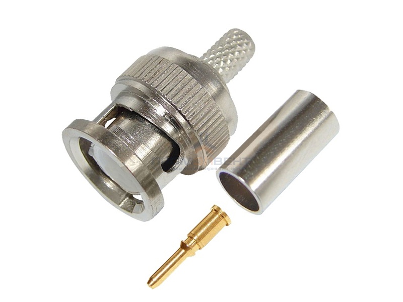 Разъем штекер BNC RG-59 обжимной
