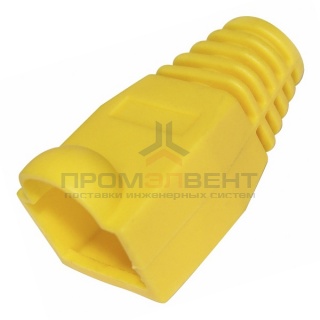 Колпачок на джек RG-45 желтый Rexant