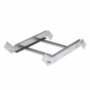 Угол вертикальный шарнирный 80х500 универсальный, нержавеющий