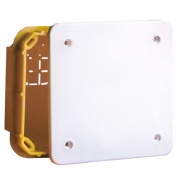 Коробка ответвительная прямоуг. для твердых стен, IP40, 160х130х70мм