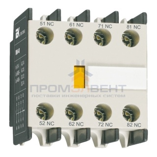 Приставка ПКИ-11 дополнительные контакты 1Н.З+1Н.О  ИЭК