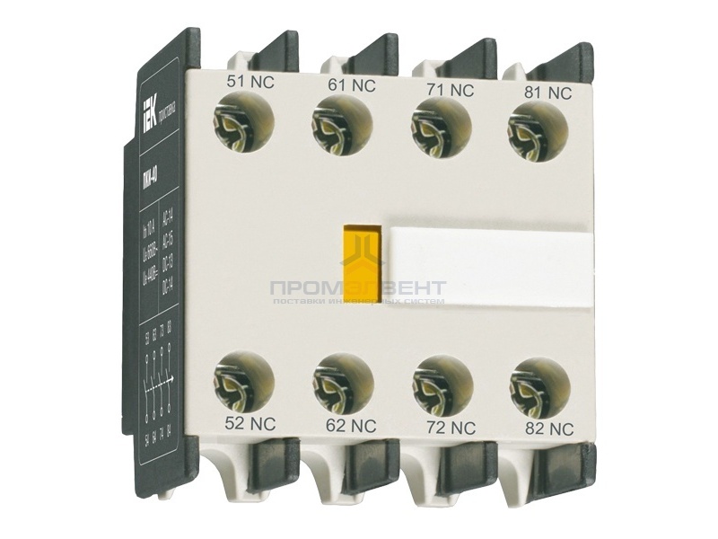 Приставка ПКИ-22 дополнительные контакты 2Н.З+2Н.О ИЭК