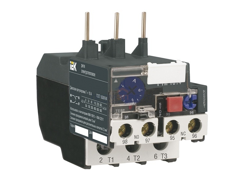 Реле РТИ-1314 электротепловое 7-10А ИЭК