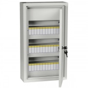 Щит металлический ЩРн-36з-1 36 УХЛ3 IP31 на 36 модулей навесной 540х310х120 серый ИЭК